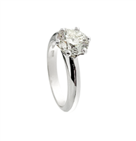 Anello Gazzola Donna Solitario in Oro bianco Diamante Lab Grown 1.51 Ct AN-SER-1.51-LG - AN-SER-1.51-LG